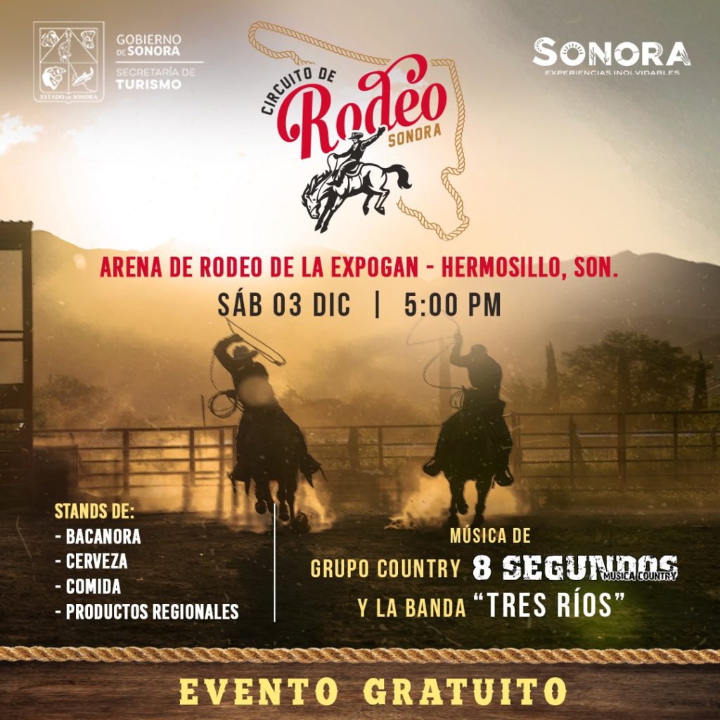 Anuncian cierre del gran Circuito de Rodeo en Sonora Sonora Comunica